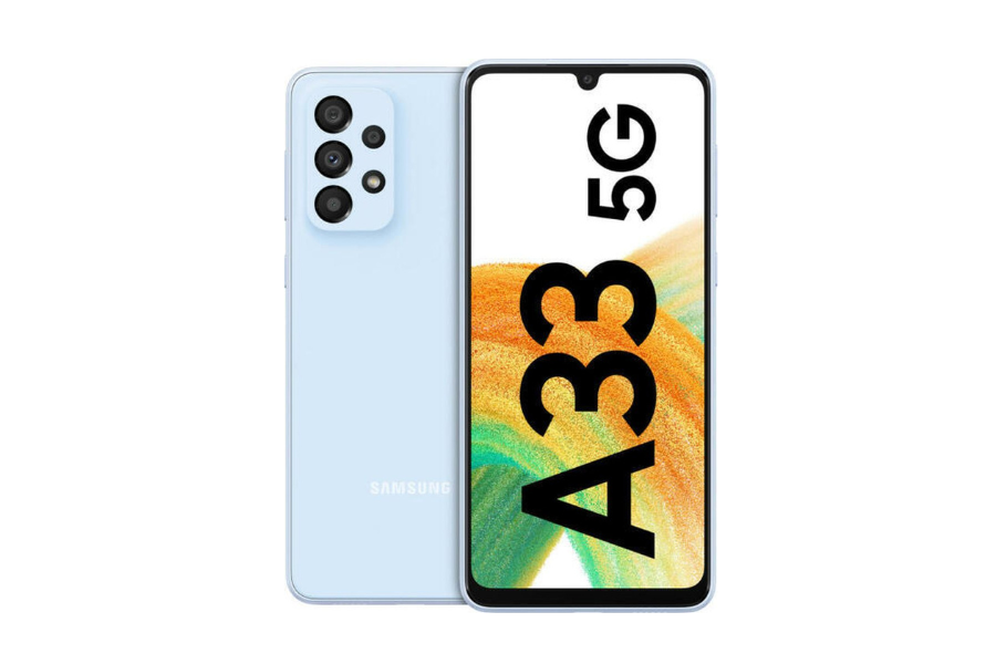 Samsung Galaxy A33 5G 128GB 6GB RAM Dual (A336B) világoskék