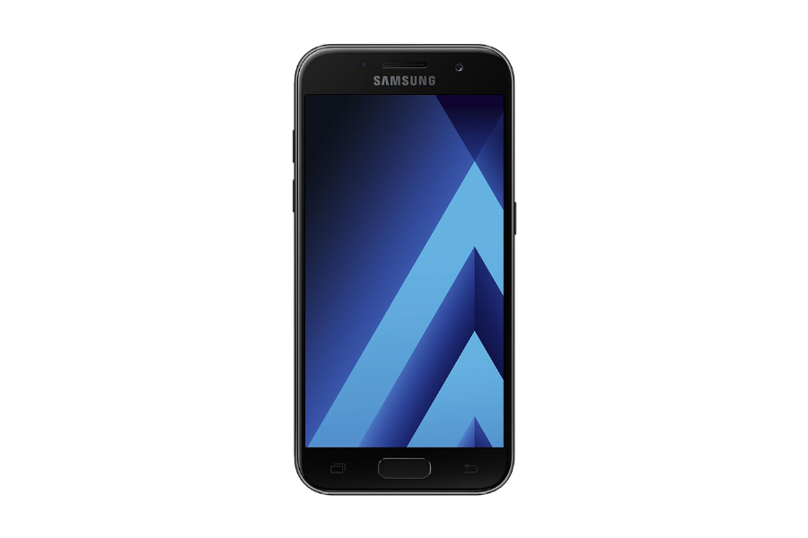 Samsung Galaxy A3 2017 Single A320F Mobiltelefon, fekete