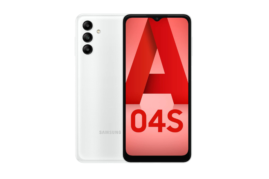 Samsung Galaxy A04s 4G 32GB 3GB RAM Dual (A047F) Mobiltelefon, fehér
