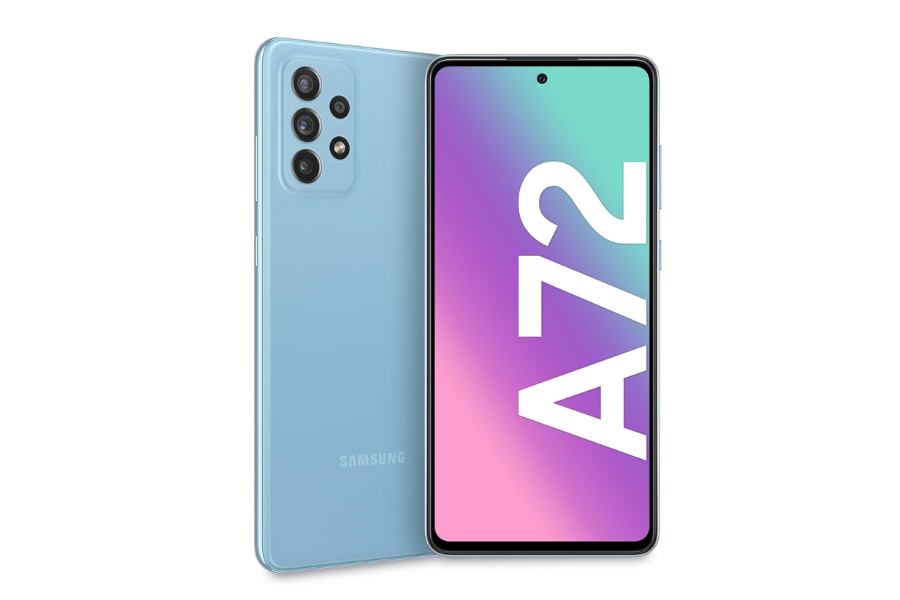Samsung Galaxy A72 (SM-A725F) DualSIM 128GB Használt Mobiltelefon, kék