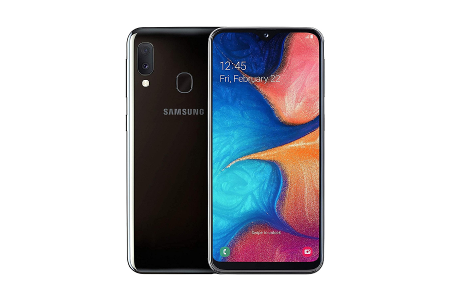Samsung Galaxy A20e 32GB Dual A202 Használt Mobiltelefon, fekete