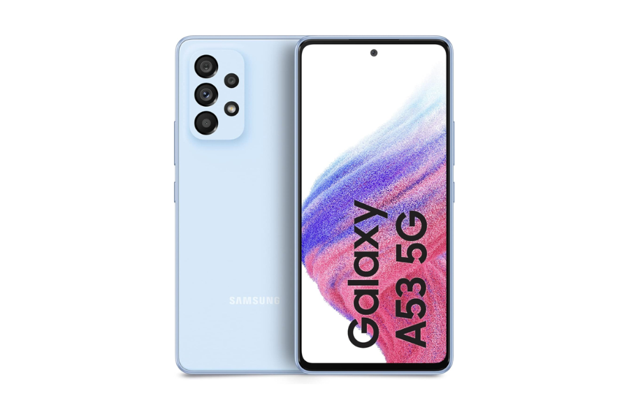 Samsung Galaxy A53 5G 128GB 6GB RAM Dual (SM-A536B) Használt Mobiltelefon, világoskék