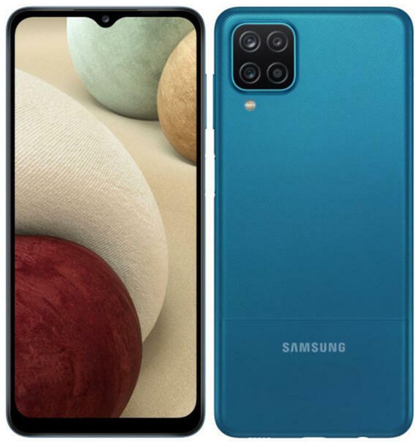Samsung Galaxy A12 (SM-A125F) 64GB/4GB DUAL SIM mobiltelefon, kék -