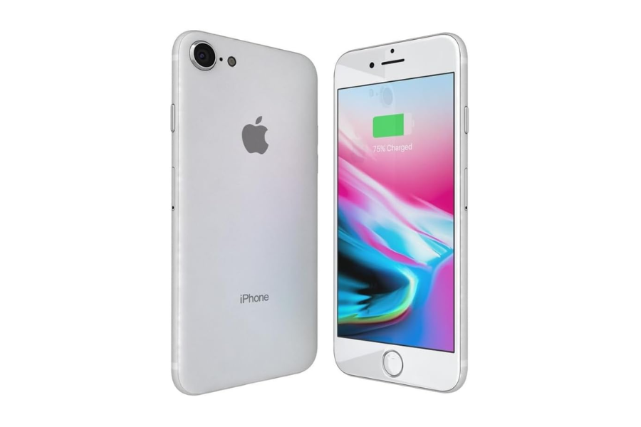 iPhone 8 64GB Silver / fehér Mobiltelefon - 