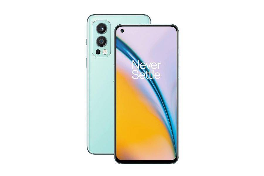 OnePlus Nord2 8GB/8GB / 128GB  5G Dual Mobiltelefon, türkizkék - MÁSOLAT