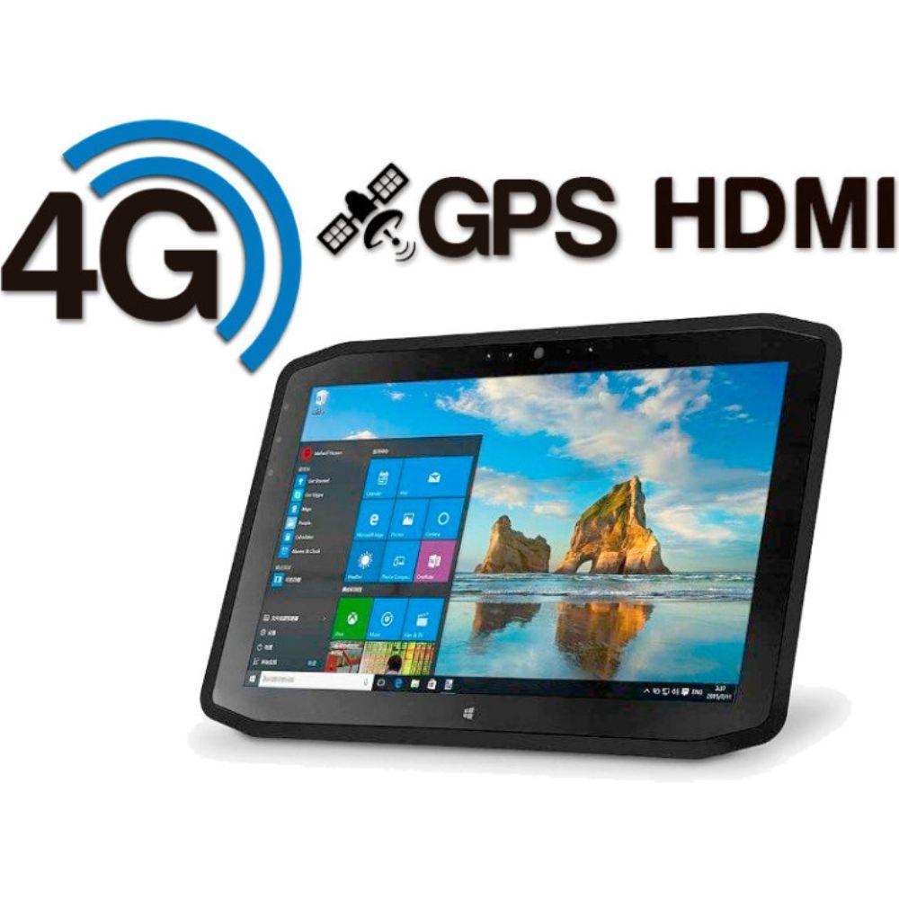 ZEBRA XPLORE Ix125R1 12.5"FHD i5-6200 8GB/256GB, 4G/LTE/GPS &uuml;t&eacute;s, por&aacute;ll&oacute; tablet &eacute;rintőcezuz&aacute;val, HASZN&Aacute;LT