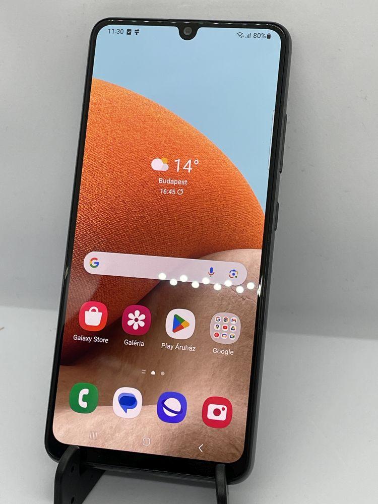 Samsung Galaxy A32 128GB 4GB RAM Dual (A325F) Fekete Használt Mobiltelefon