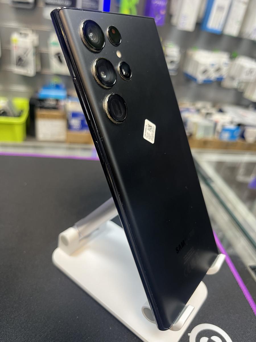 Samsung Galaxy S22 Ultra 5G 512GB/12GB RAM SM-S908B/DS Fekete, Haszn&aacute;lt mobiltelefon