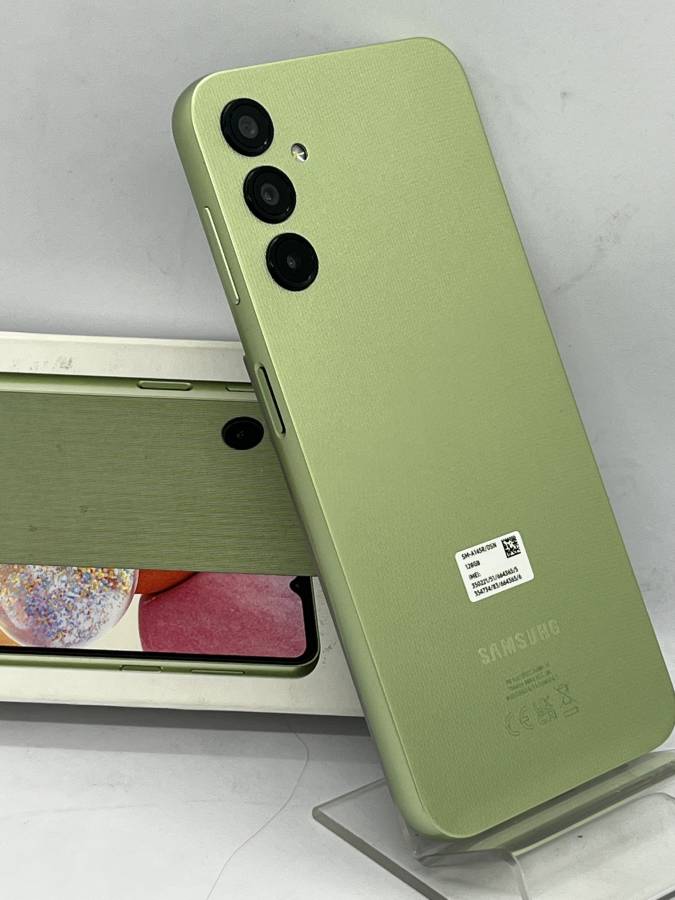 Samsung Galaxy A14 4G 128GB 4GB RAM Dual (A145F) Mobiltelefon, világos zöld