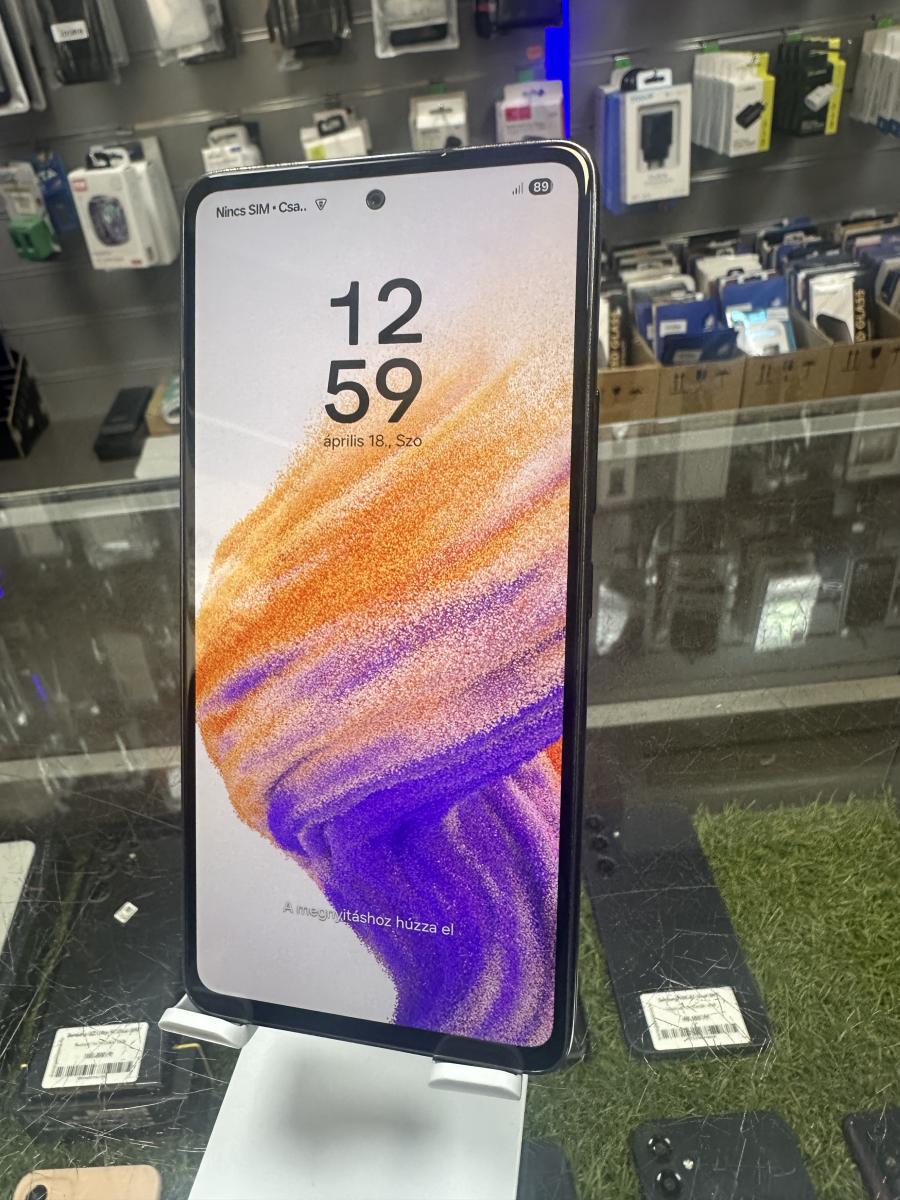 Samsung Galaxy A53 5G 128GB 6GB RAM Dual (SM-A536B) Haszn&aacute;lt Mobiltelefon, fekete
