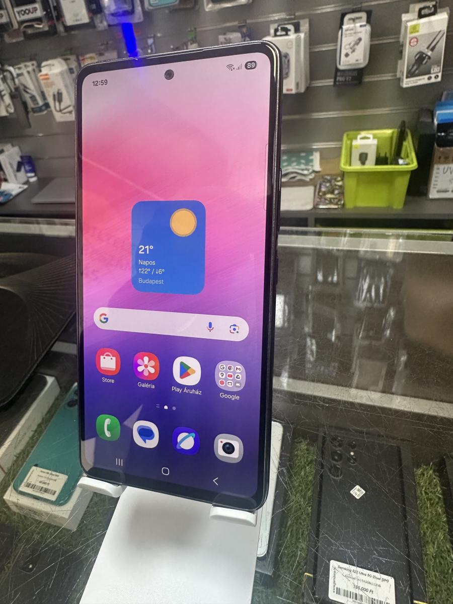 Samsung Galaxy A53 5G 128GB 6GB RAM Dual (SM-A536B) Haszn&aacute;lt Mobiltelefon, fekete