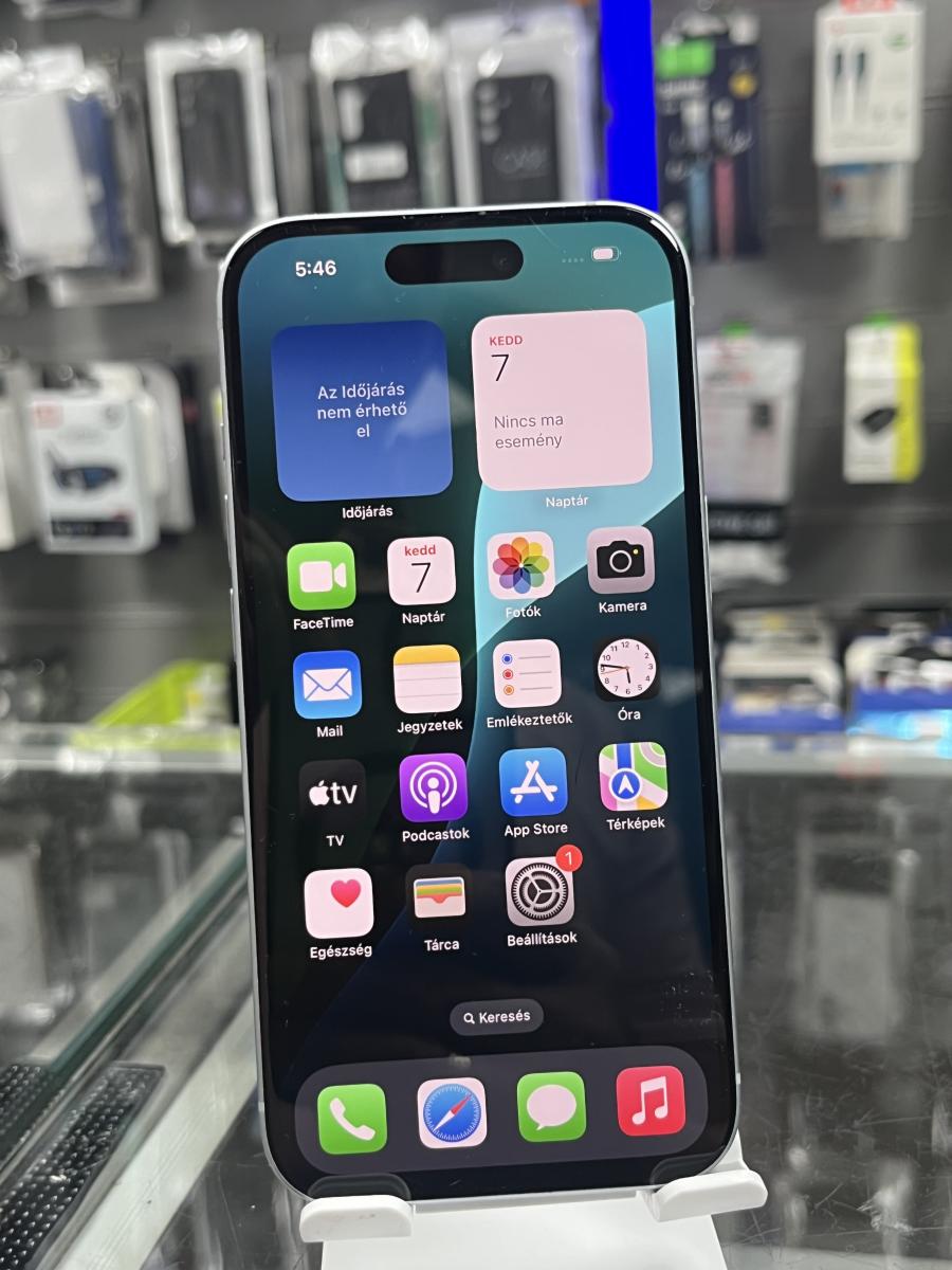 iPhone 15 128GB 5G Fehér Mobiltelefon