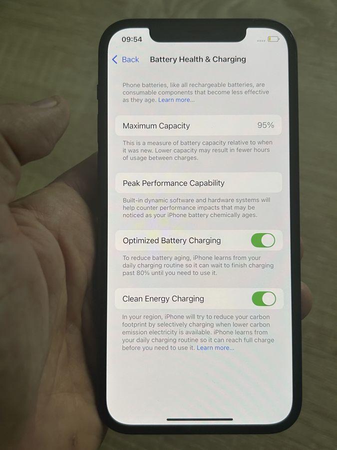 iPhone 12  64GB Black Mobiltelefon