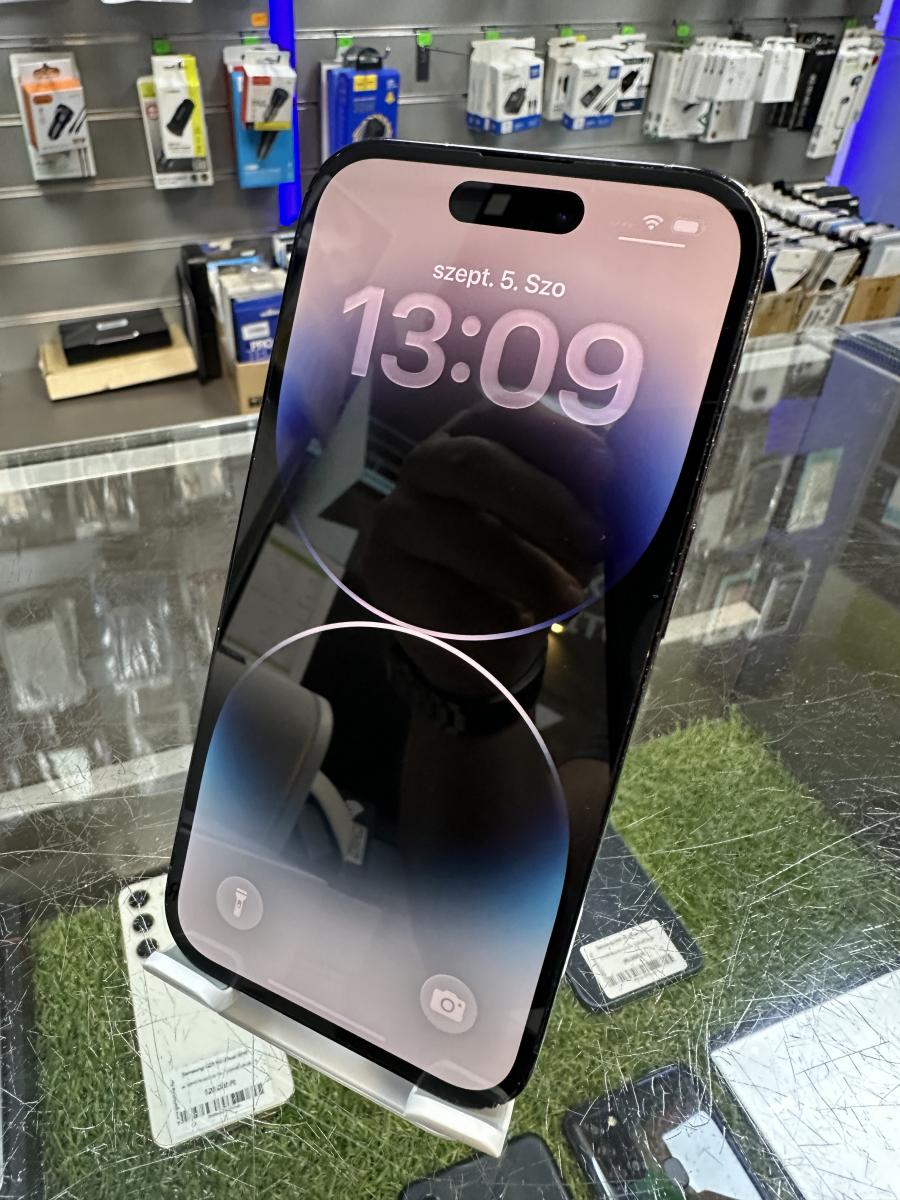 iPhone 14  Pro 512GB fekete haszn&aacute;lt mobiltelefon