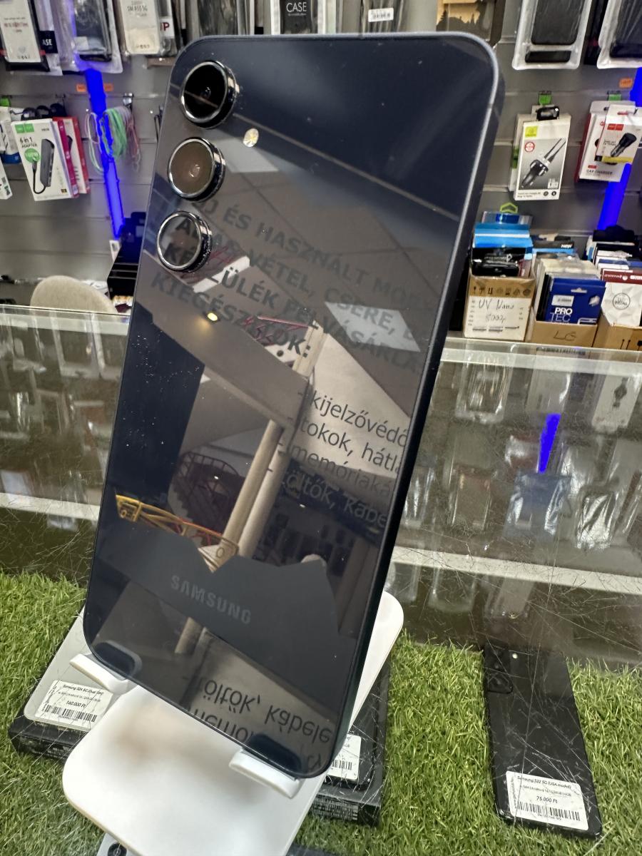 Samsung Galaxy A55 5G 128GB 8GB RAM Dual ( SM-A556B/DS ) Awesome Navy, HASZN&Aacute;LT 