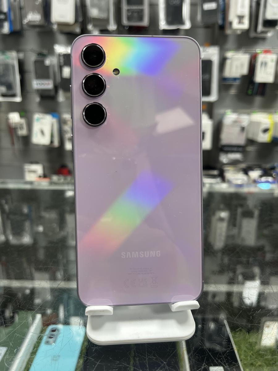 Samsung Galaxy A55 5G 128GB 8GB RAM Dual ( SM-A556B/DS ) Awesome Lilac, HASZNÁLT