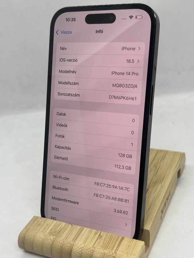 iPhone 14  Pro 128GB fekete
