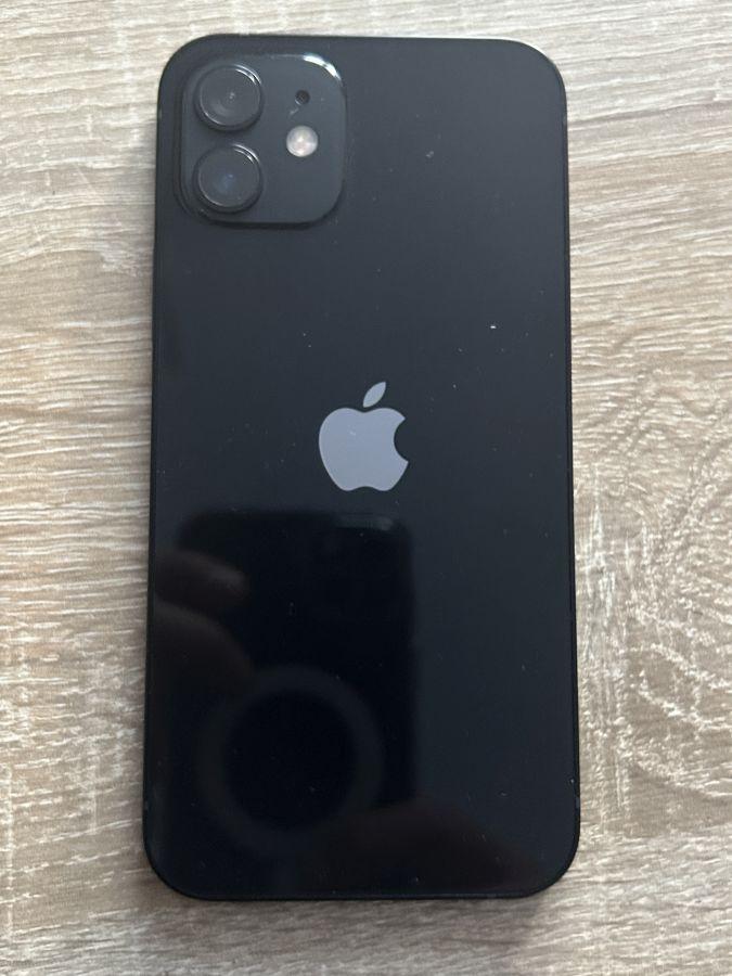 iPhone 12  64GB Black Mobiltelefon