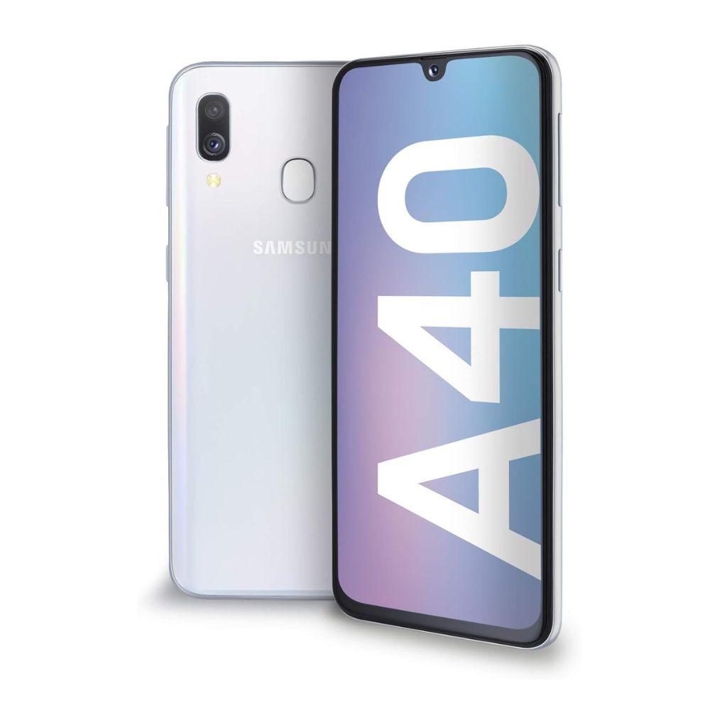 Samsung Galaxy A40 64GB Dual A405 Haszn&aacute;lt Mobiltelefon, feh&eacute;r