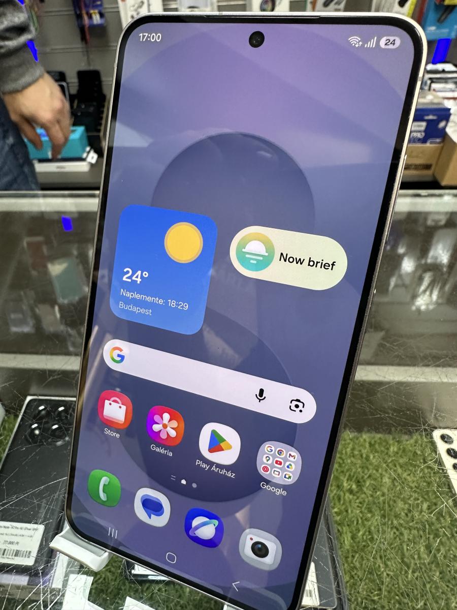 Samsung Galaxy S25 5G, Dual SIM, K&ouml;d&ouml;s ez&uuml;st szinben, 12GB /128GB (SM-S931B/DS) 