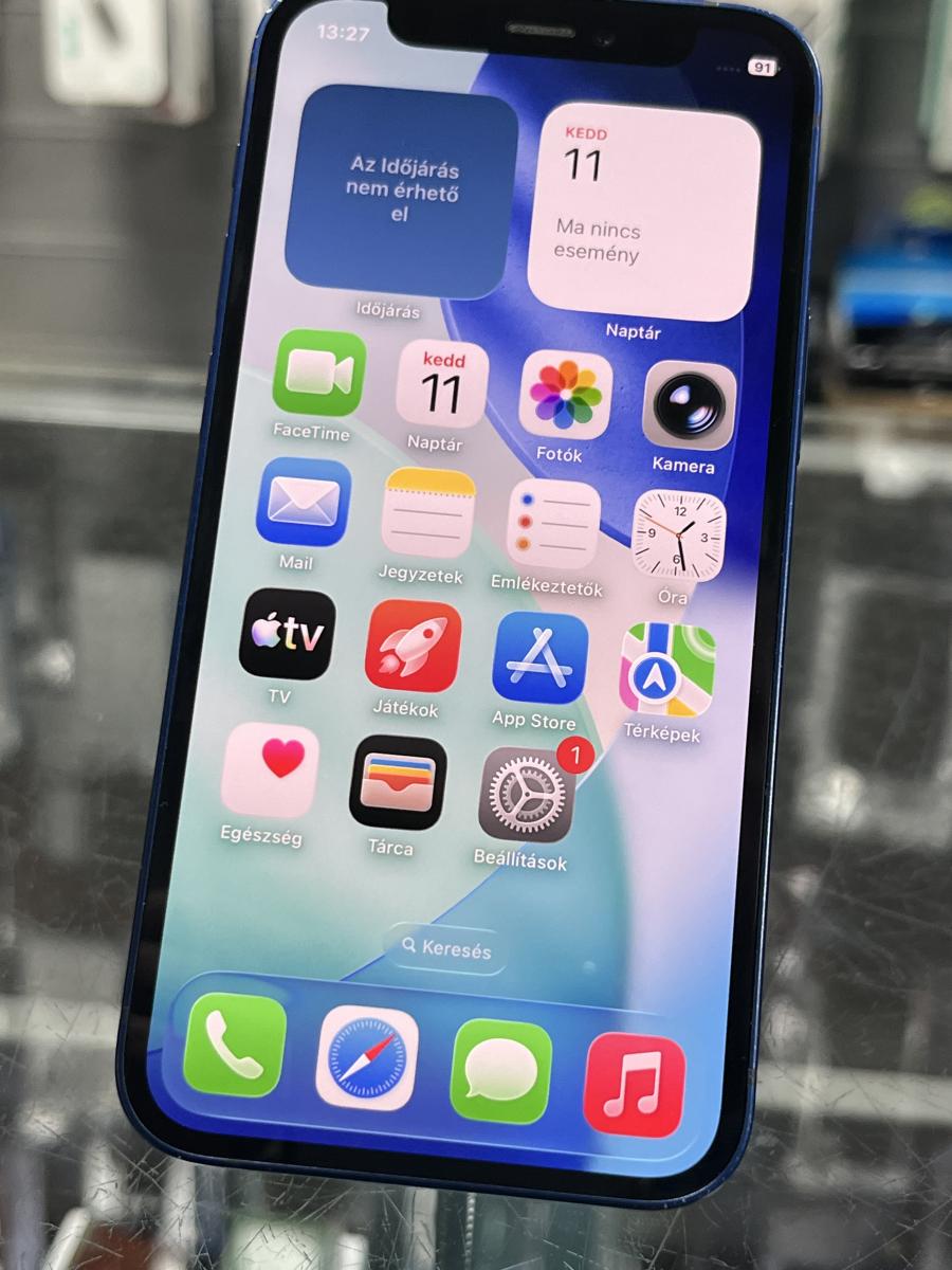 iPhone 12 Mini 128GB Kék használt mobiltelefon
