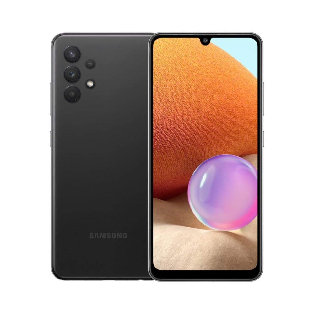 Samsung Galaxy A32 128GB 4GB RAM Dual (A325F) Fekete Haszn&aacute;lt Mobiltelefon