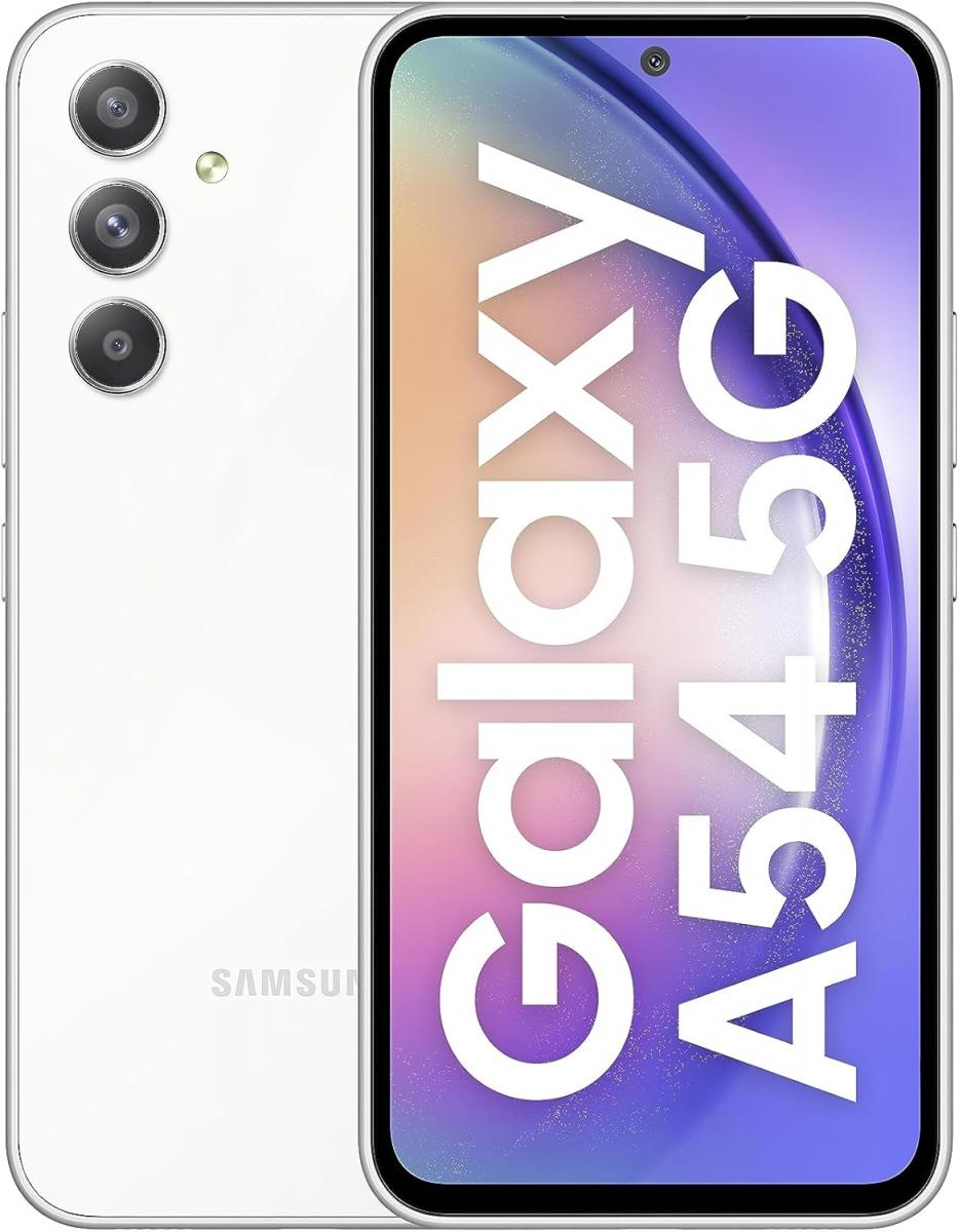 Samsung Galaxy A54 5G 128GB 6GB RAM Dual (SM-A546B) fehér 