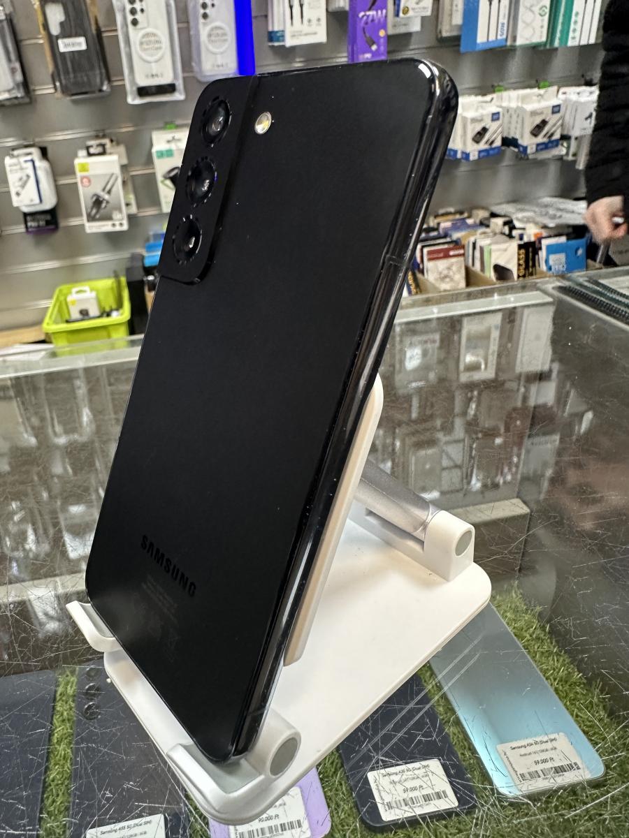 Samsung Galaxy S22  5G 128GB 8GB RAM SM-S901 FEKETE DUAL SIM MOBILTELEFON, HASZN&Aacute;LT