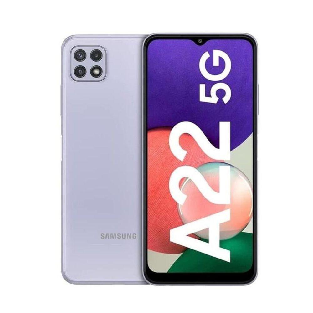 Samsung Galaxy A22 5G 128GB 4GB RAM Dual (A226F) Mobiltelefon, Lila