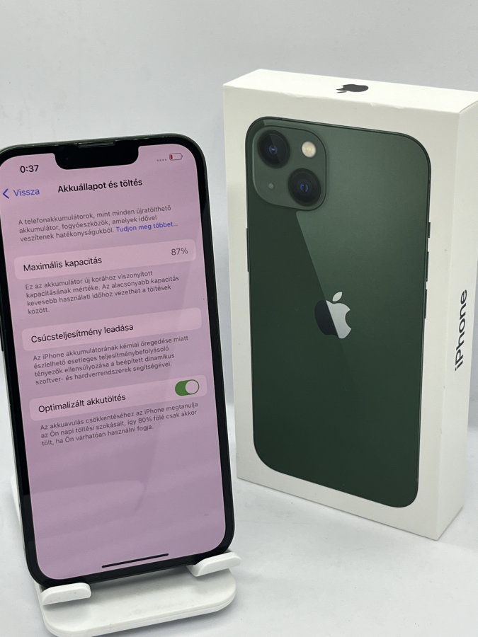 Iphone 13 128GB Zöld Mobiltelefon