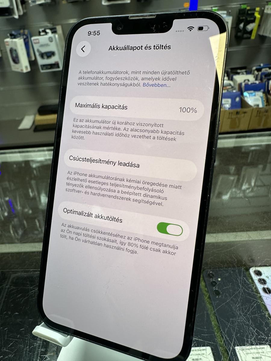 iPhone 14  128GB Black Mobiltelefon