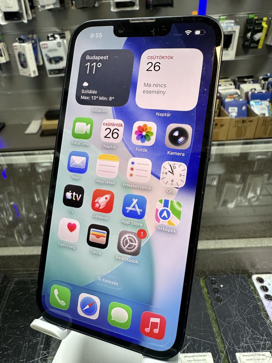 iPhone 14  128GB Black Mobiltelefon
