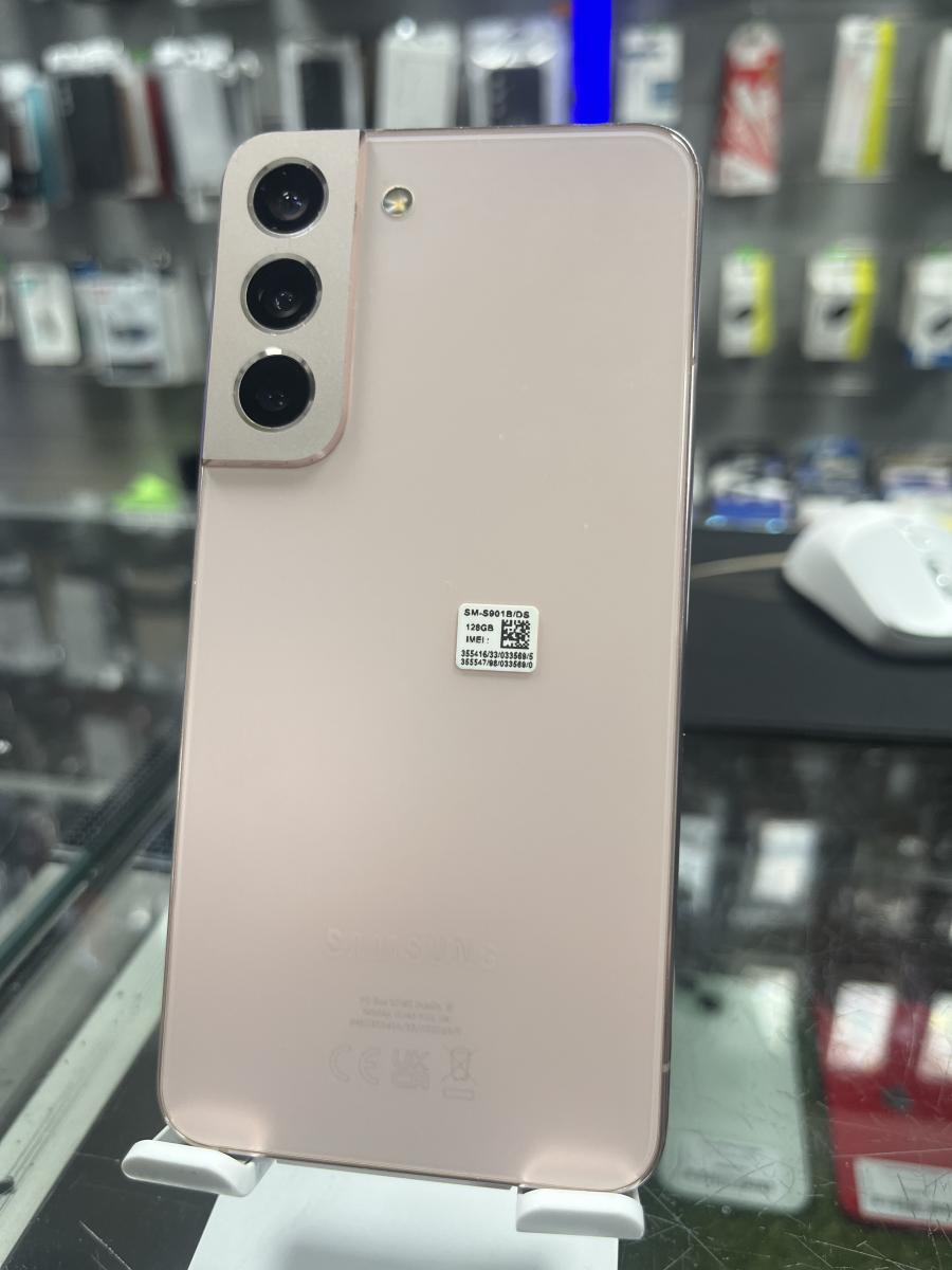 Samsung Galaxy S22 128GB 8GB RAM SM-S901B/DS Pink Gold 