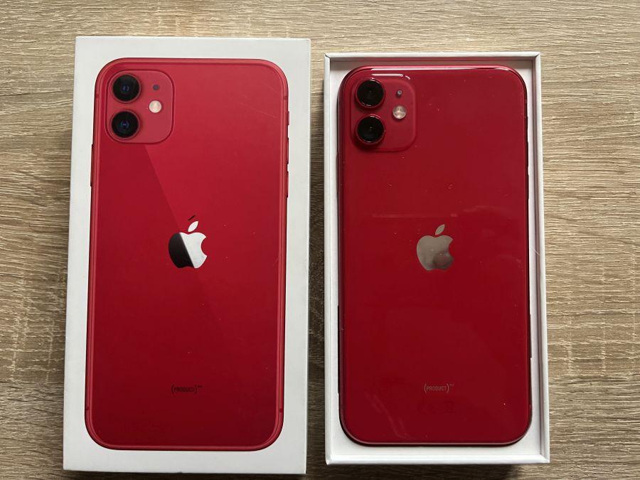 iPhone 11  64GB Piros Mobiltelefon 