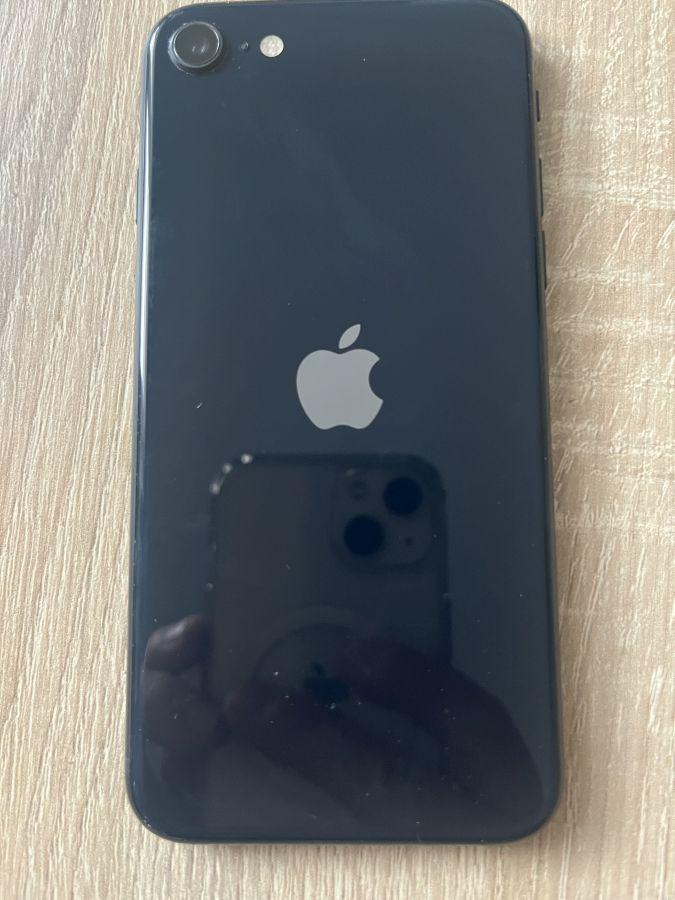 iPhone SE 3. Gen 2022 128GB Black Mobiltelefon 
