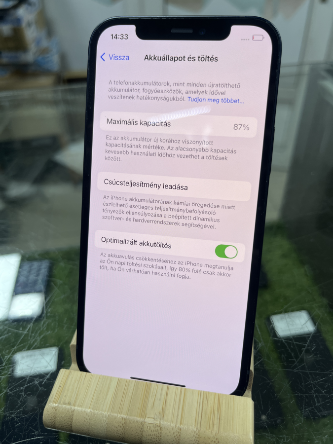 iPhone 12  64GB Black Mobiltelefon
