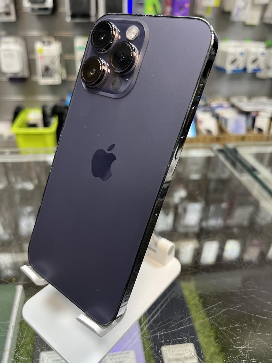 iPhone 14  Pro Max 256GB Purple haszn&aacute;lt Mobiltelefon 