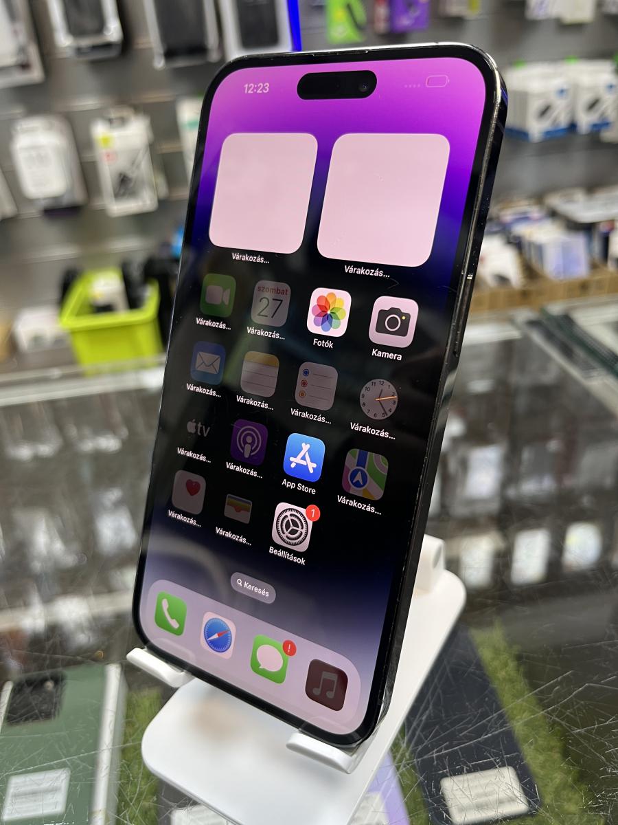 iPhone 14  Pro Max 256GB Purple haszn&aacute;lt Mobiltelefon 
