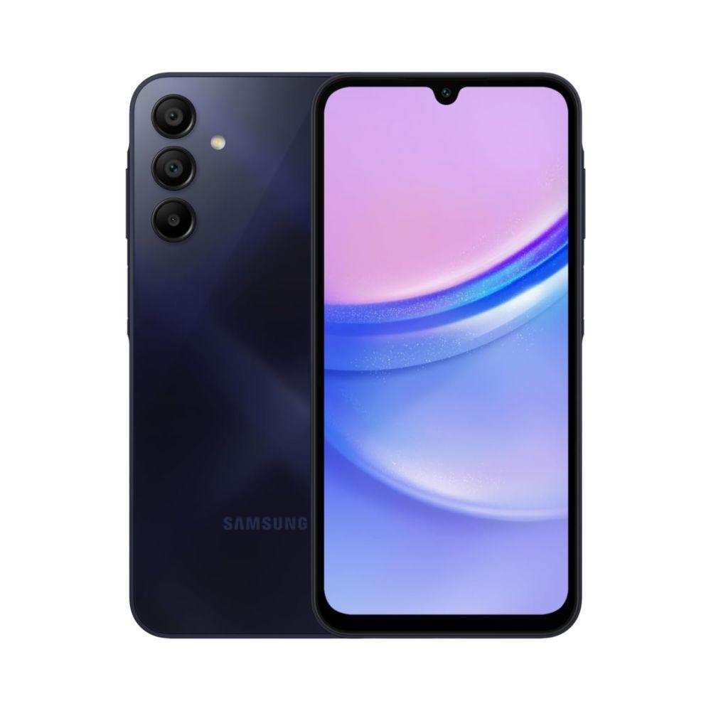 Samsung Galaxy A15 (LTE/4G) 128GB 4GB RAM Dual (A155F) Használt Mobiltelefon, kékes fekete