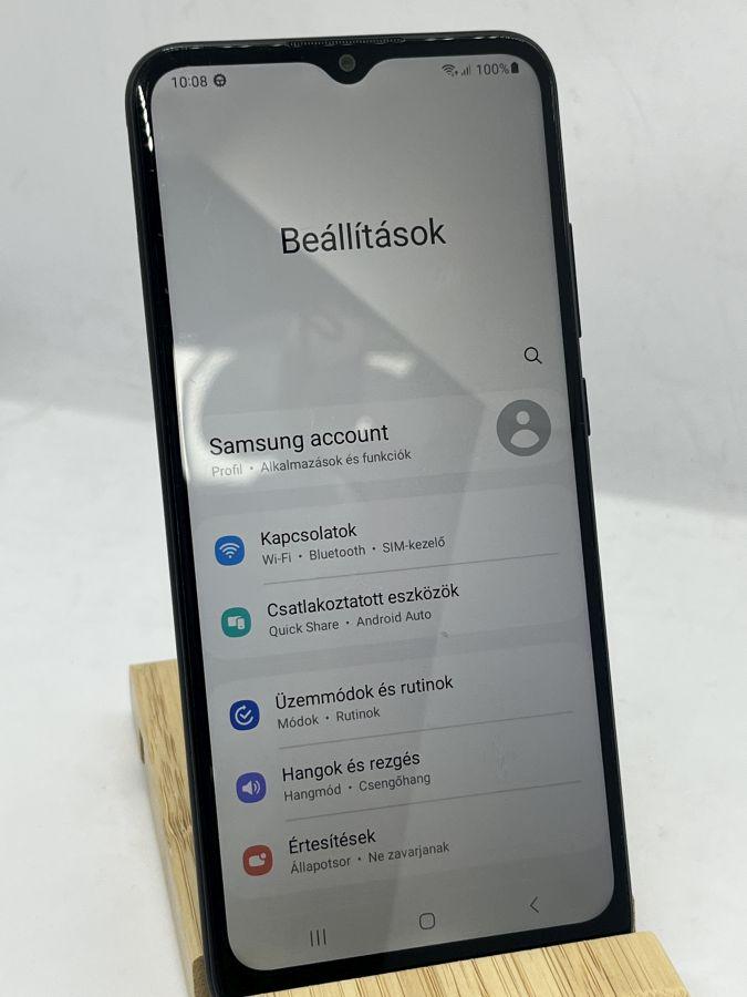 Samsung Galaxy A02s 32GB Dual (A025F) , FEKETE, Használt Mobiltelefon