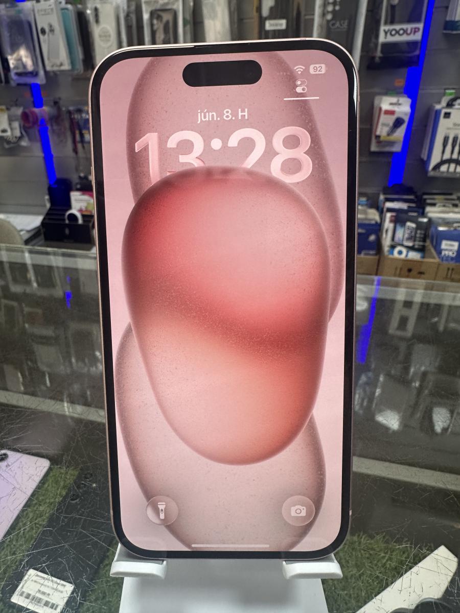 iPhone 15 128GB 5G Pink Mobiltelefon, HASZN&Aacute;LT