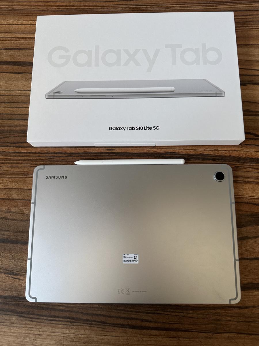 Samsung Galaxy Tab S10 Lite 5G+ 6/128GB T&aacute;blag&eacute;p+ S Pen (SM-X406B), HASZN&Aacute;LT , silver