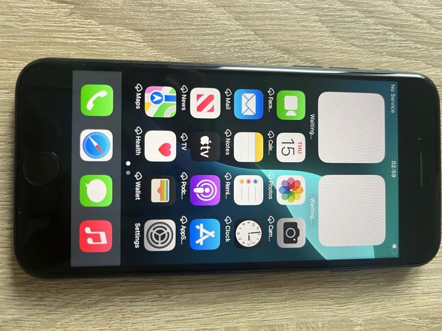 iPhone SE 3. Gen 2022 128GB Black Mobiltelefon 
