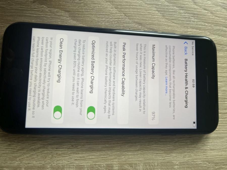 iPhone SE 3. Gen 2022 128GB Black Mobiltelefon 