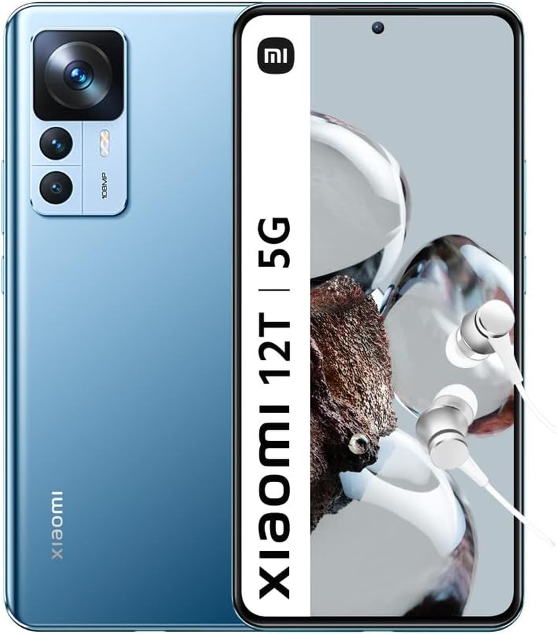 Xiaomi 12T 5G 128GB 8GB RAM Dual Használt Mobiltelefon, kék - 