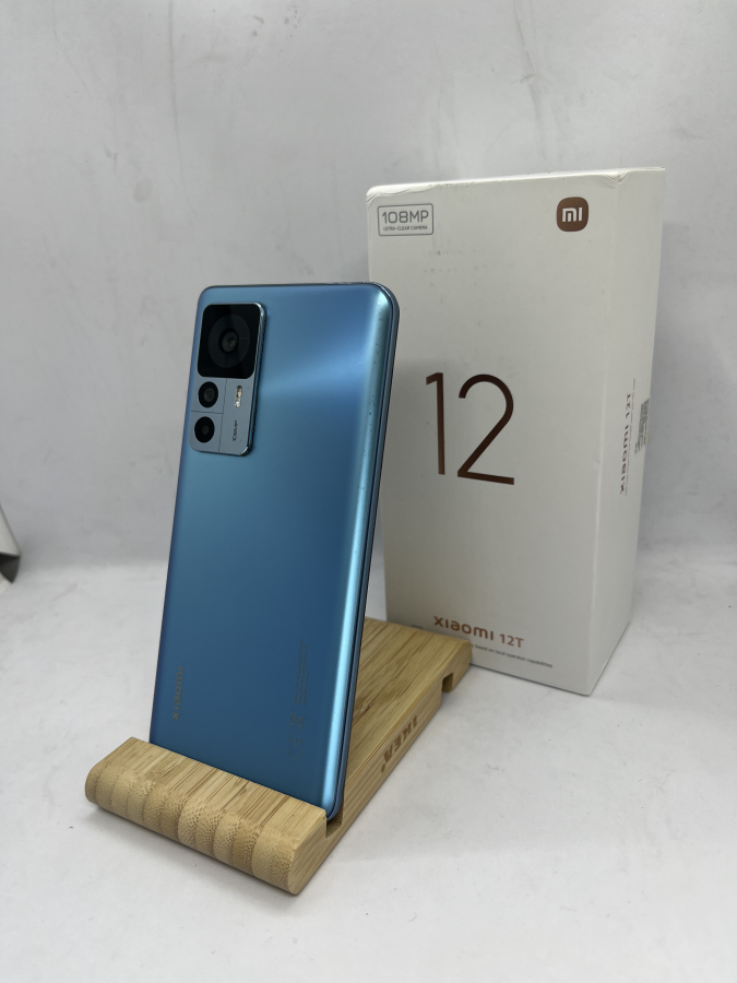 Xiaomi 12T 5G 128GB 8GB RAM Dual Használt Mobiltelefon, kék - 