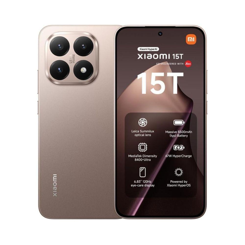 Xiaomi 15T 256GB 12GB RAM Roze Gold, 25069PTEBG, haszn&aacute;lt mobiltelefon