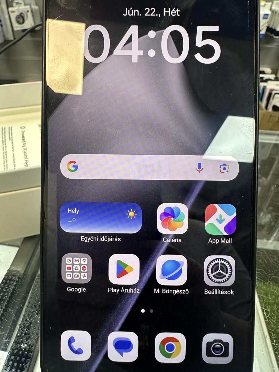 Xiaomi 15T 256GB 12GB RAM Fekete 25069PTEBG, haszn&aacute;lt mobiltelefon