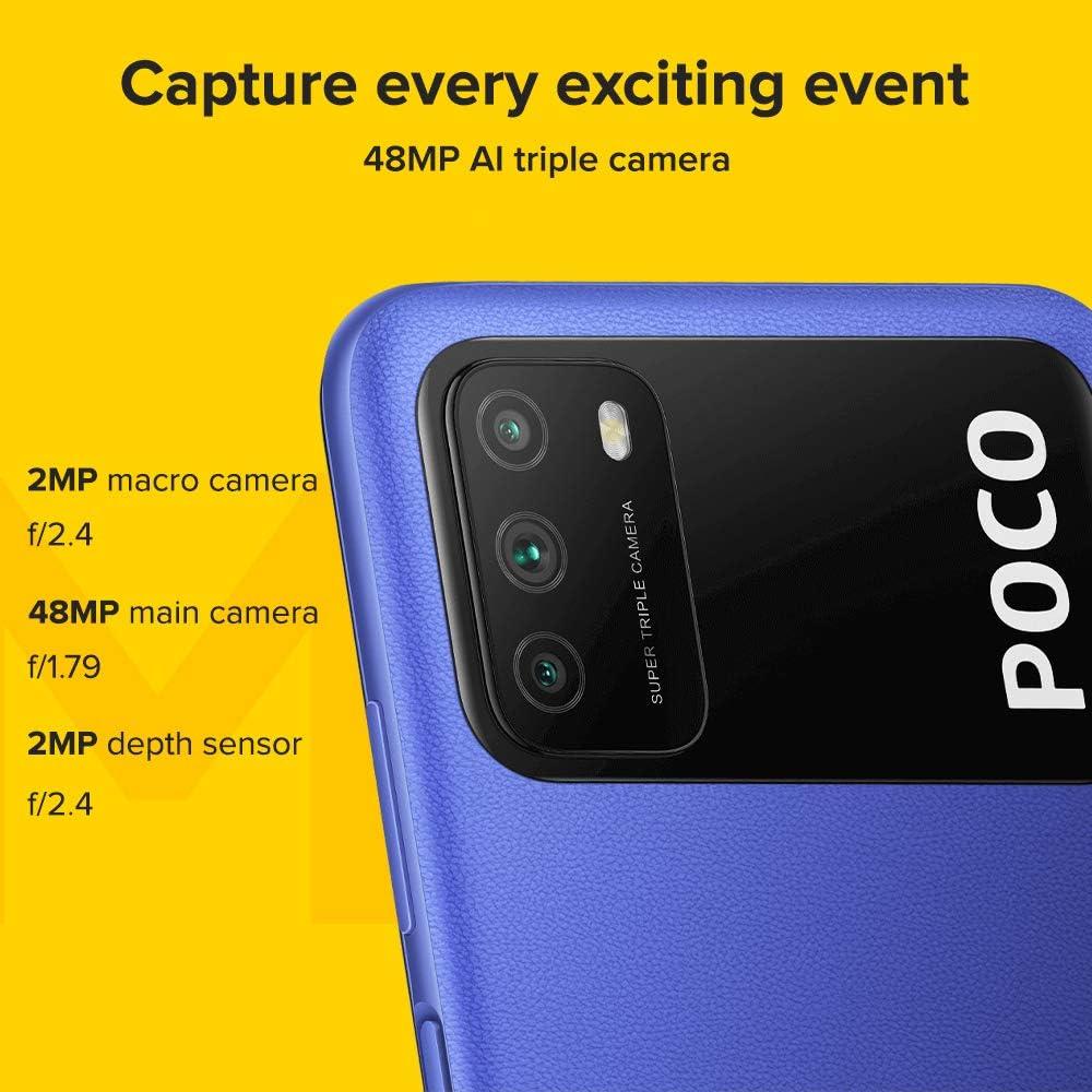Poco M3 64GB 4GB RAM Dual Mobiltelefon, k&eacute;k
