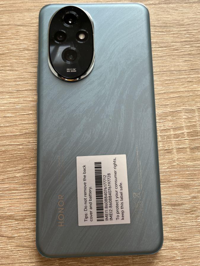 Huawei Honor 200 8GB/256GB DUAL SIM 50Mpx, Snapdragon 7 Gen 3, zöldeskék 
